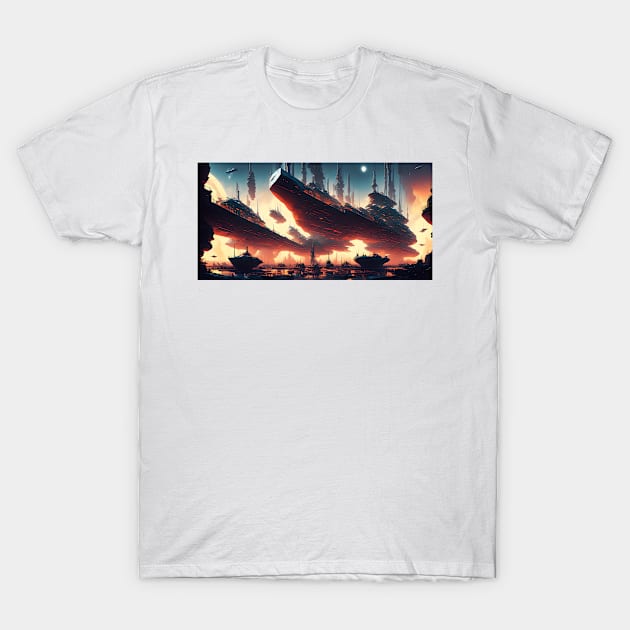 Sci-fi T-Shirt by RASR